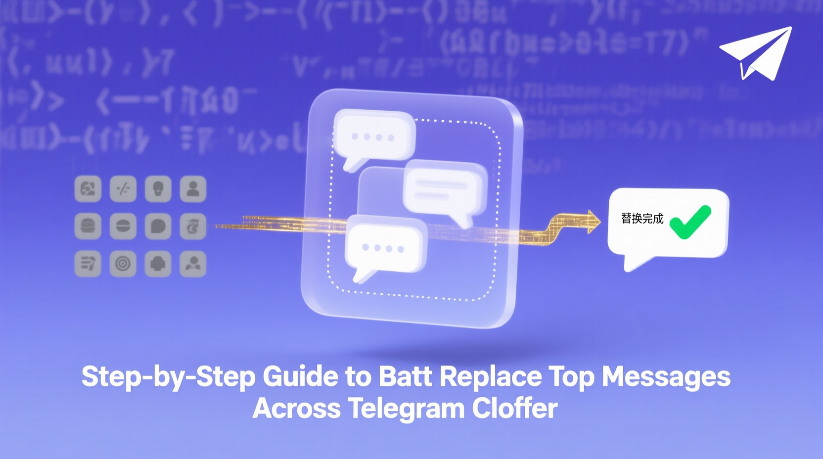 Step-by-Step Guide to Batch Replace Top Messages Across Telegram Channels