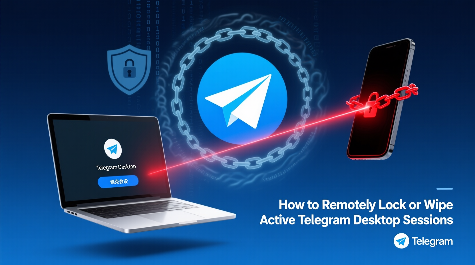 How to Remotely Lock or Wipe Active Telegram Desktop Sessions